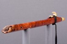 Redwood Burl Native American Flute, Minor, Mid A-4, #J72D (5)